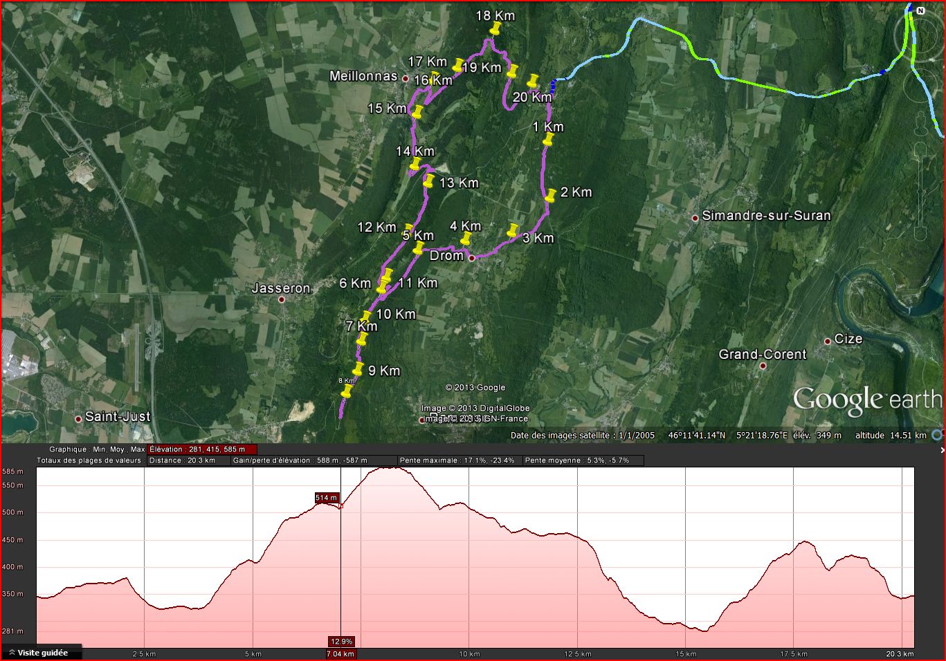RANDONNEE DU 18-07-2013